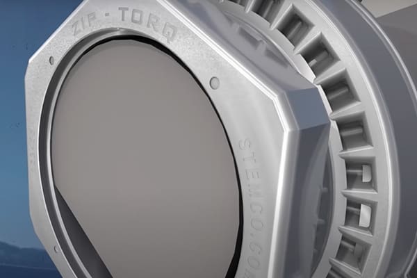 Zip Torq unitized axle fastener.