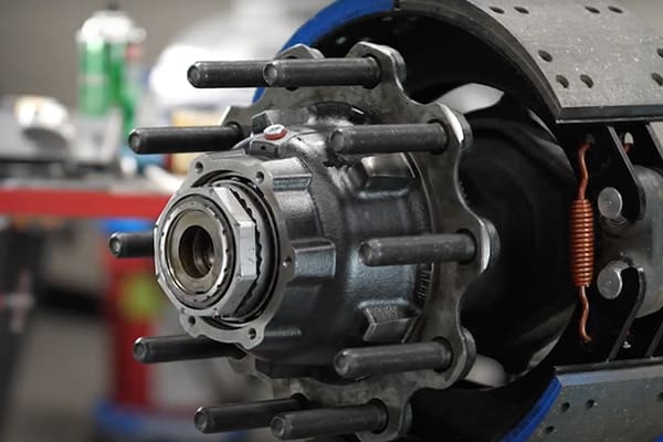 Auto Torq axle fastener install.