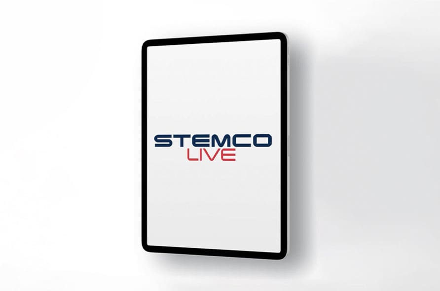 STEMCO LIVE on a tablet.