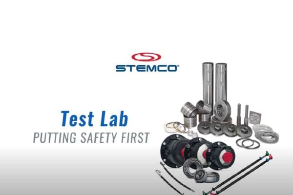 STEMCO test lab, putting safety first.